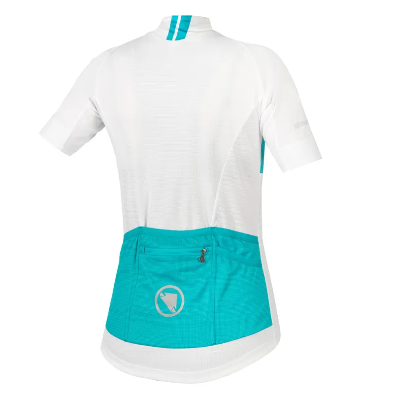 Endura FS260-Pro Women's Short Sleeve Jersey - White-1