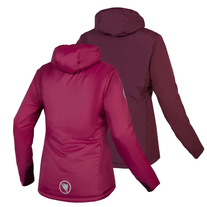 Endura Urban PrimaLoft FlipJak II Womens Windproof Jacket - Mulberry-1