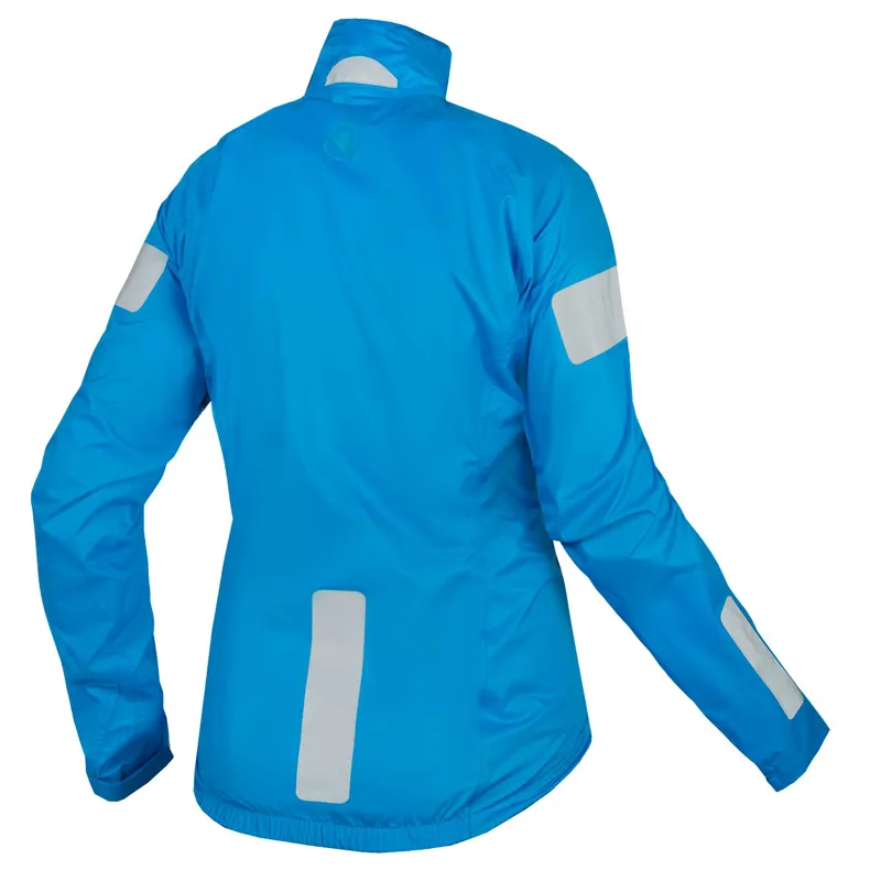 Endura Urban Luminite Womens Waterproof Jacket - Hi-Viz Blue-1