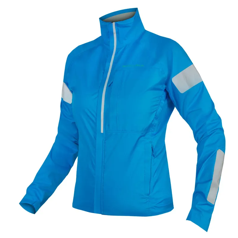 Endura Urban Luminite Womens Waterproof Jacket - Hi-Viz Blue