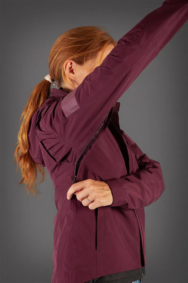 Endura Urban 3 In 1 Womens Jacket - Mulberry-4