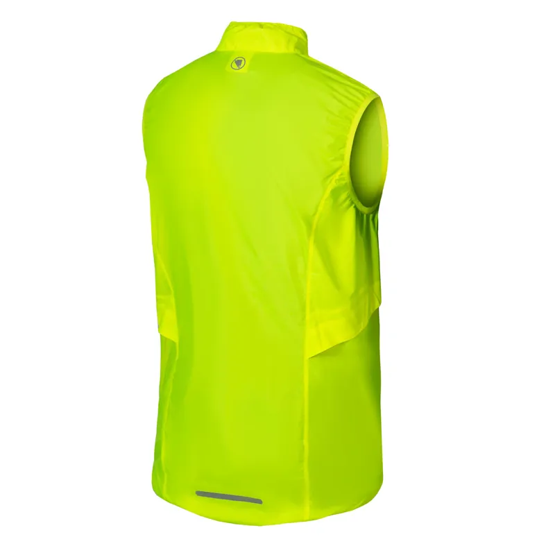 Endura Pakagilet Windproof Gilet - Hi-Viz Yellow-1