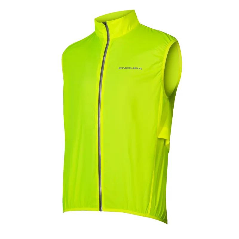 Endura Pakagilet Windproof Gilet - Hi-Viz Yellow