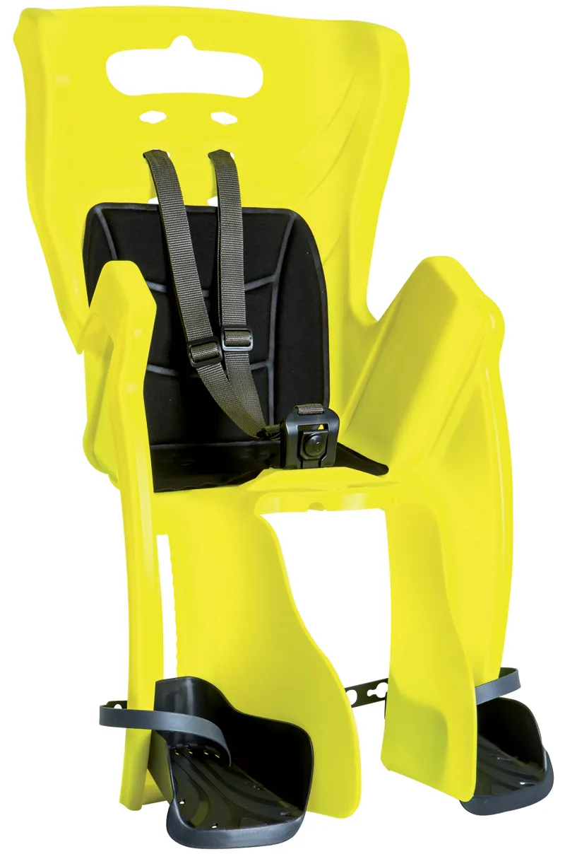 Bellelli Little Duck Rear Fixed Child Seat - Fluo Yellow - Clamp