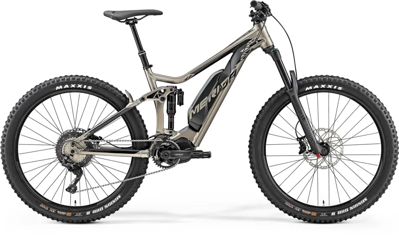 Merida eOne-Sixty 800 27.5+ 2019 Electric MTB Bike - Titanium/Black