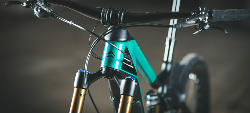 Merida eOne-Sixty 10k 2020 Electric MTB Bike - Candy Teal/Black-2