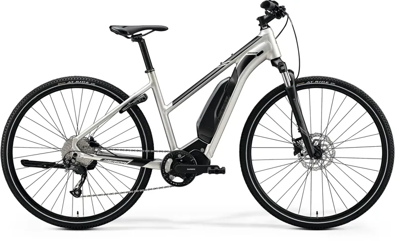 Merida eSpresso 200 SE Womens Electric Urban Bike - Titanium/Black