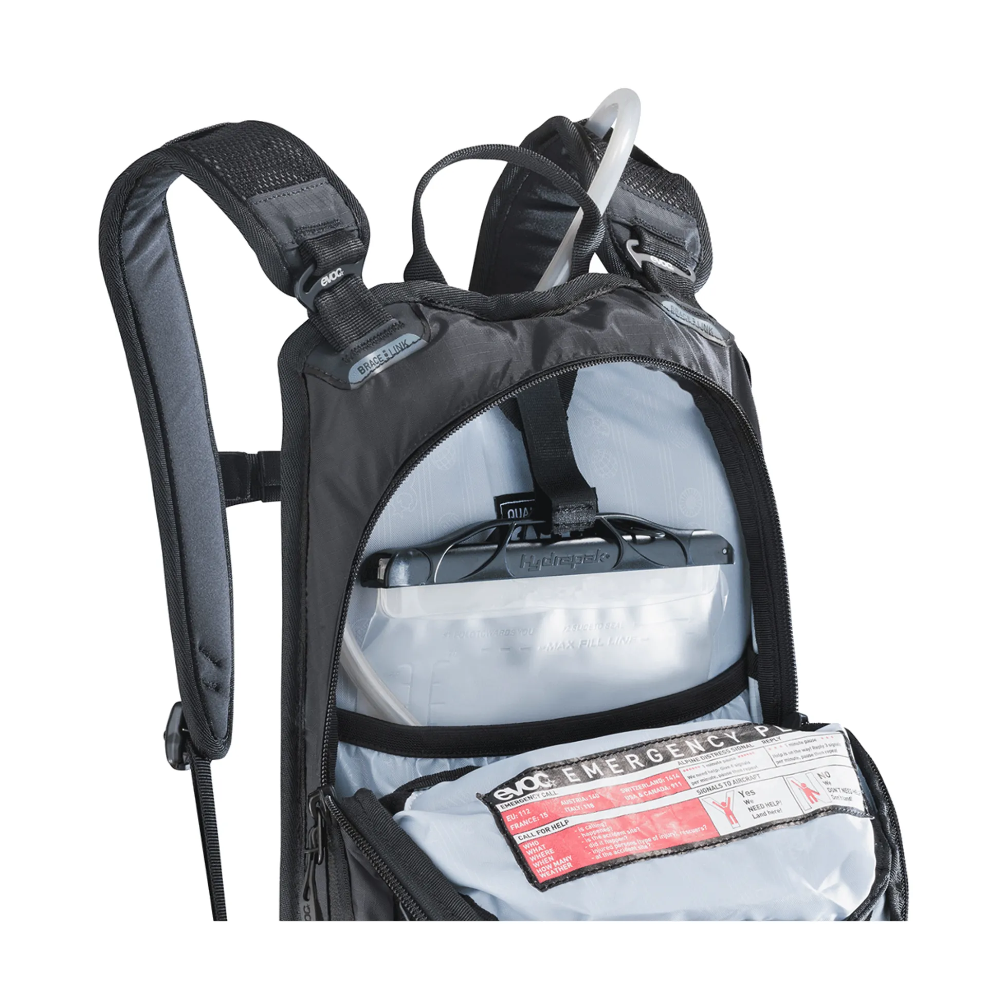Evoc Stage 3 Litre Performance Back Pack - Black