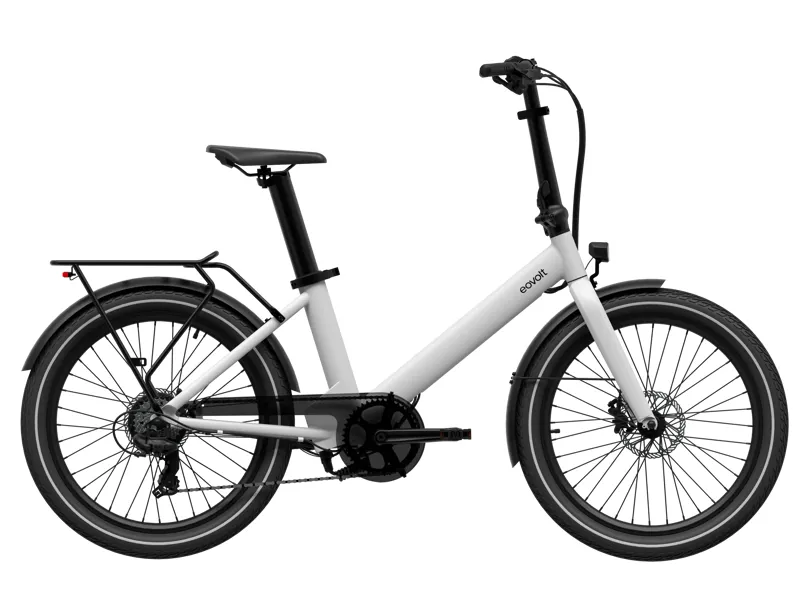 Eovolt Evening 24w Origins ST Semi-Folding Electric Bike - Moon Grey