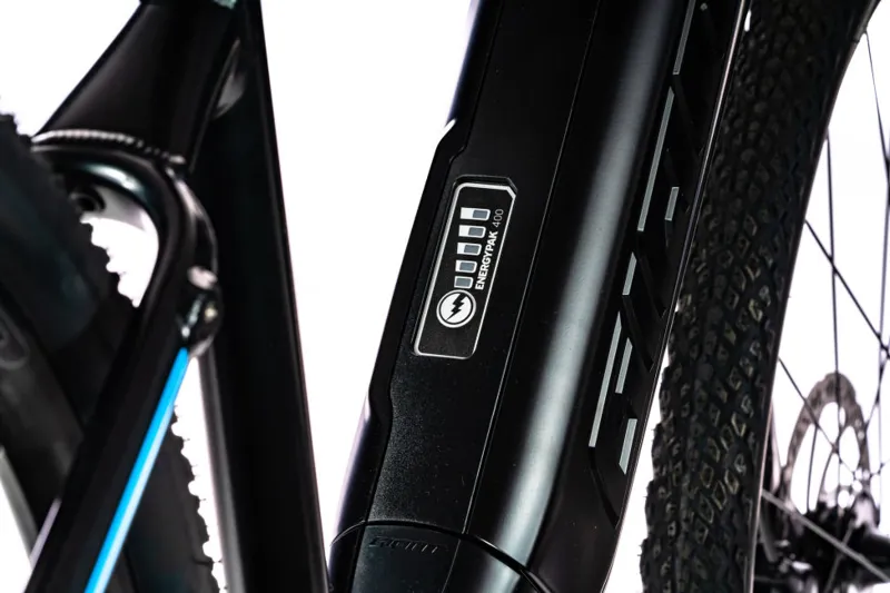 Giant Explore E+ 4 2020 Electric Urban Bike - Satin Black/Blue-4