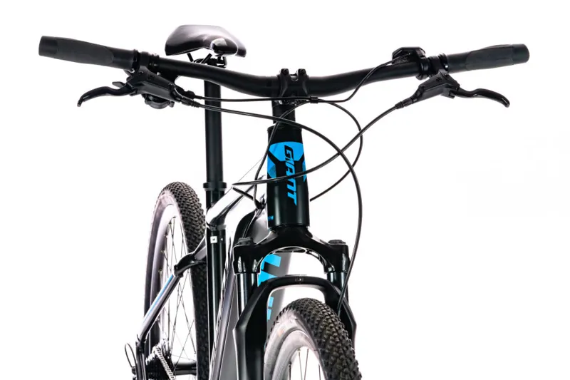 Giant Explore E+ 4 2020 Electric Urban Bike - Satin Black/Blue-2