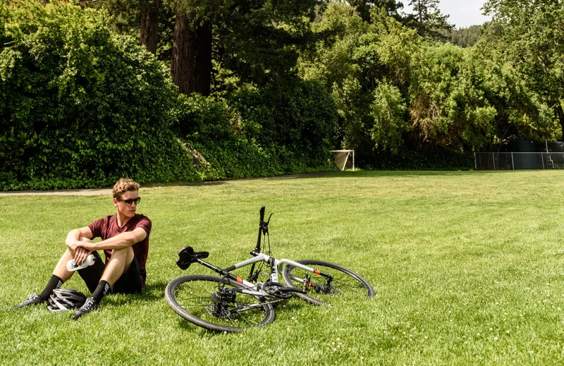 Marin Fairfax 3 2021 Hybrid Bike - Satin Silver-2