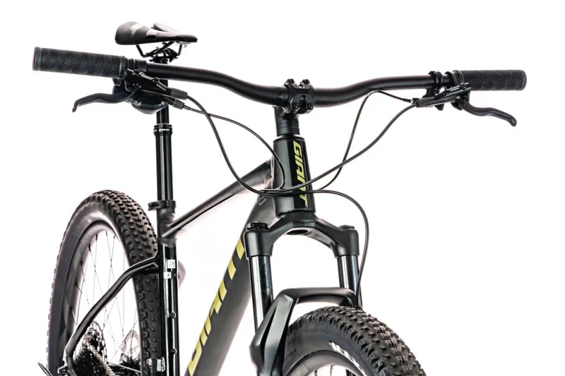 Giant Fathom 1 27.5+ 2020 Hardtail Mountain Bike - Matte Grey Black-8