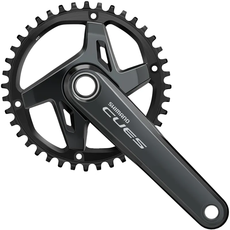Shimano FC-U8000 CUES HollowTech II chainset for 9/10/11-Speed - Black