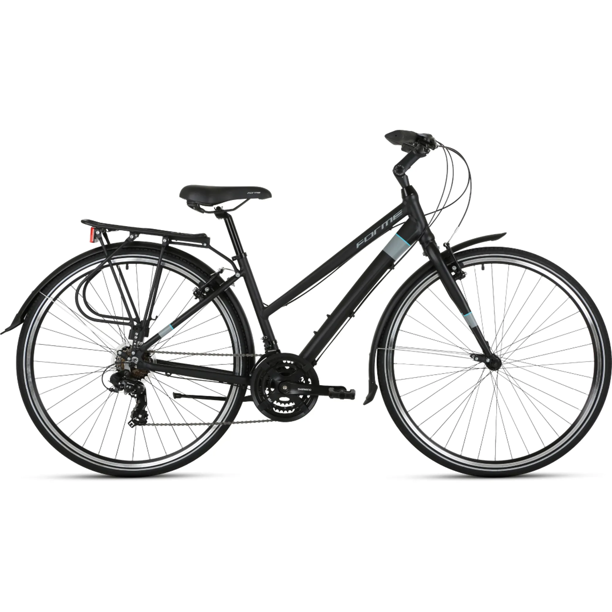 Forme Cromford 2 FE 2019 Womens Hybrid Bike Black