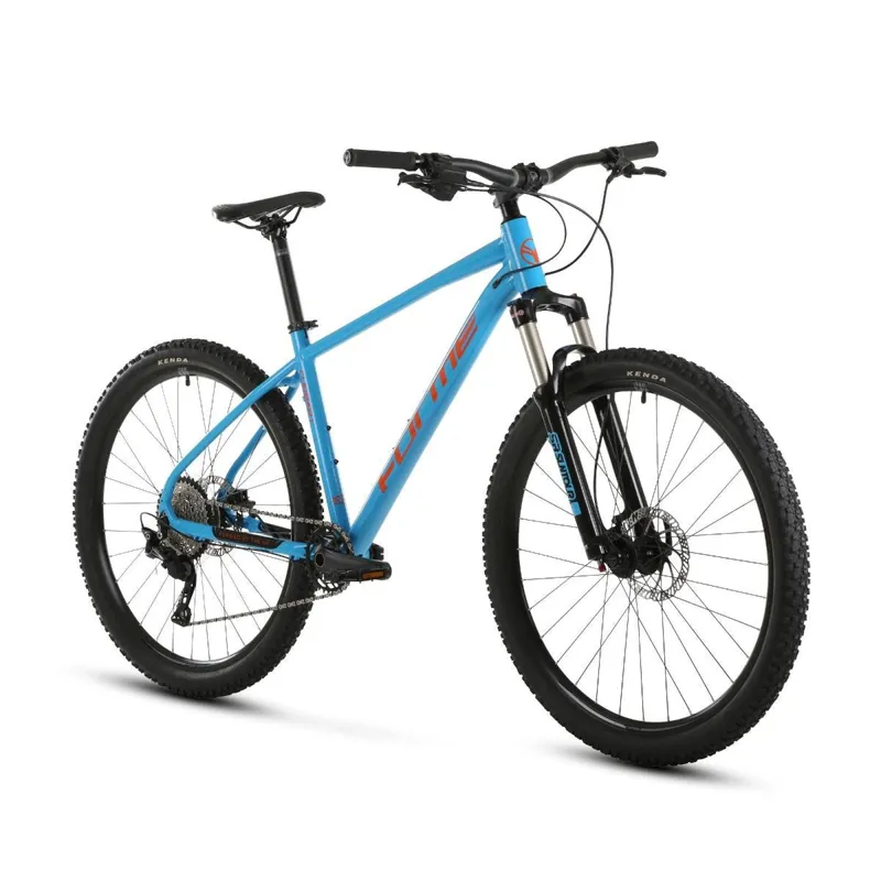 Forme Curbar 1 27.5 inch Hardtail Mountain Bike - Blue/Orange-1