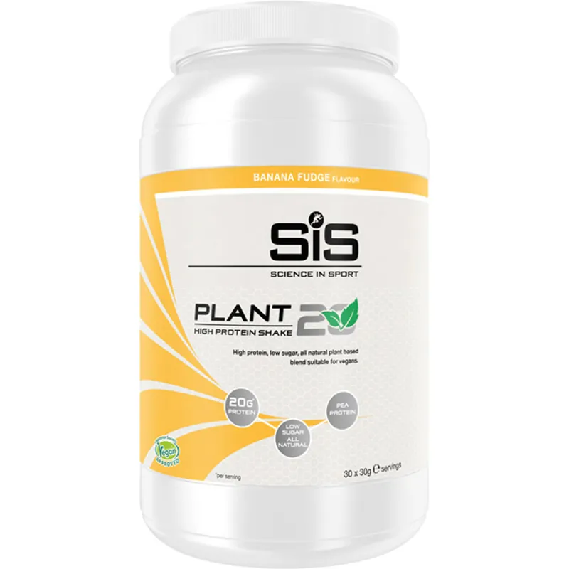 SiS PLANT20 High Protein Drink Powder - 900g - Banana Fudge