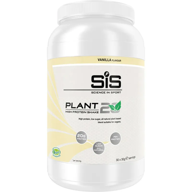 SiS PLANT20 High Protein Drink Powder - 900g - Vanilla