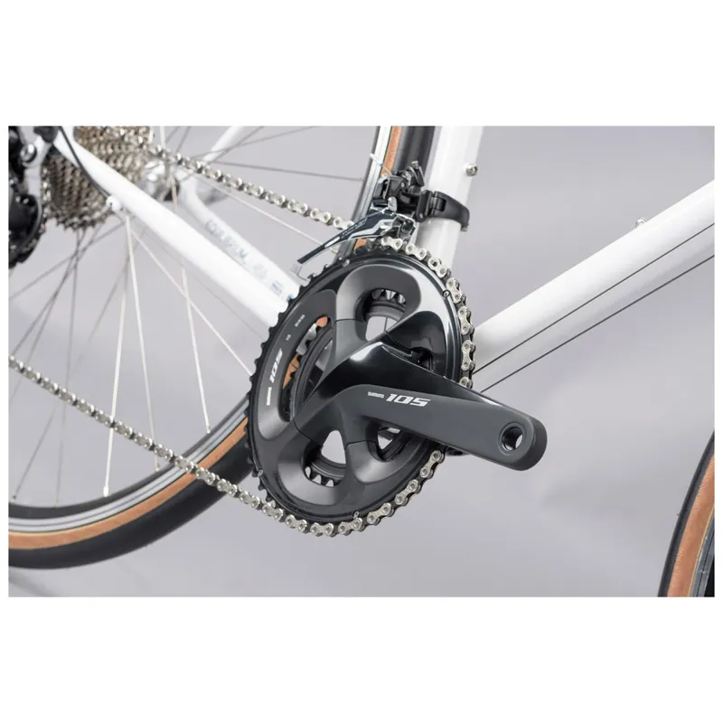 Genesis Equilibrium Endurance Road Bike - White-5