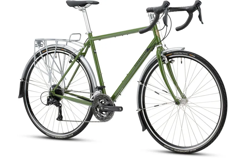 Ridgeback Voyage 2021 Steel Touring Road Bike - Green-1