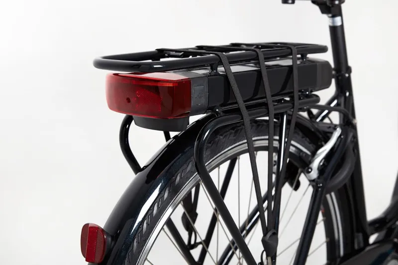 Ridgeback Electron F.H.D Unisex 2025 Electric Hybrid Bike - Black-4