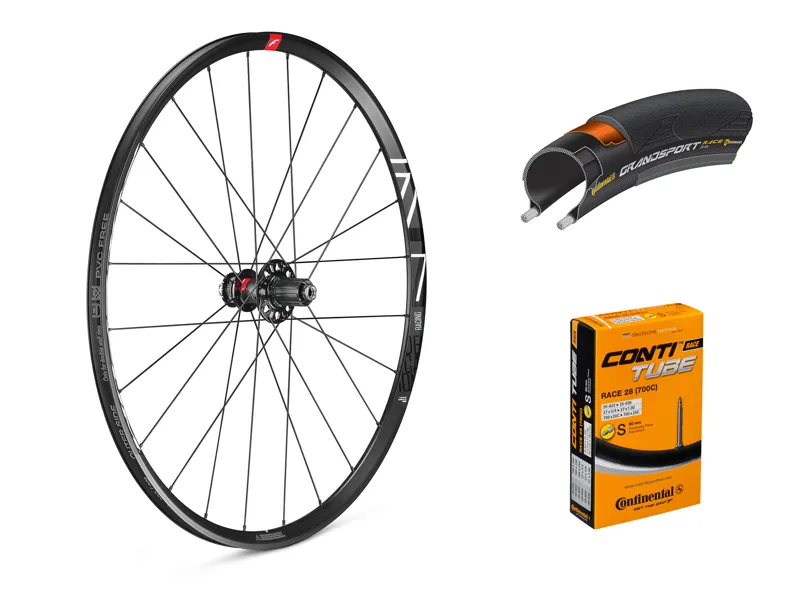Fulcrum R7 DB Tyres and Tubes Clincher Road Wheelset