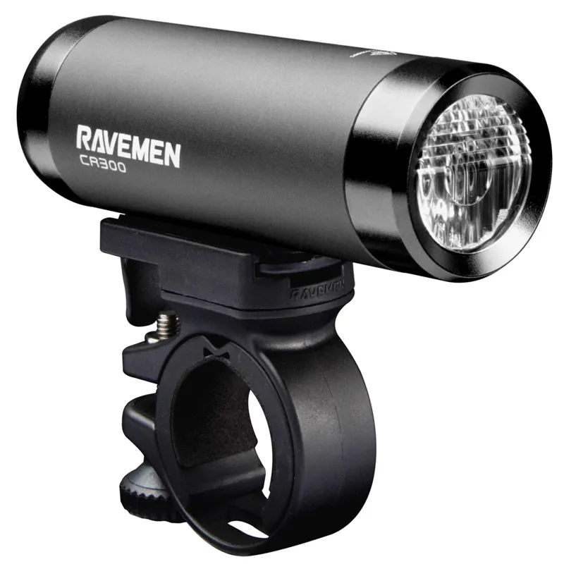 Ravemen CR300 USB DuaLensFront Light with Remote - 300 Lumens