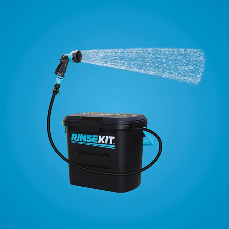 Rinsekit Portable Pressurised Cleaner - Black - 2 Gallons