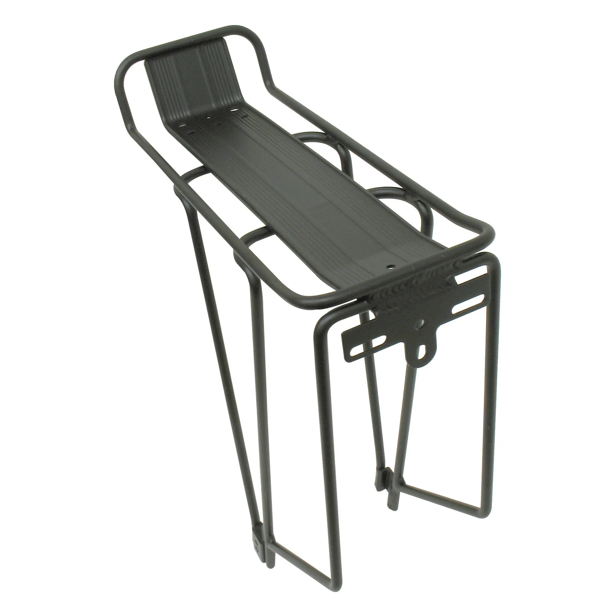Boskey Rack ETC Carrier Alloy Touring Rack With Support - Black - 26/700c Rear