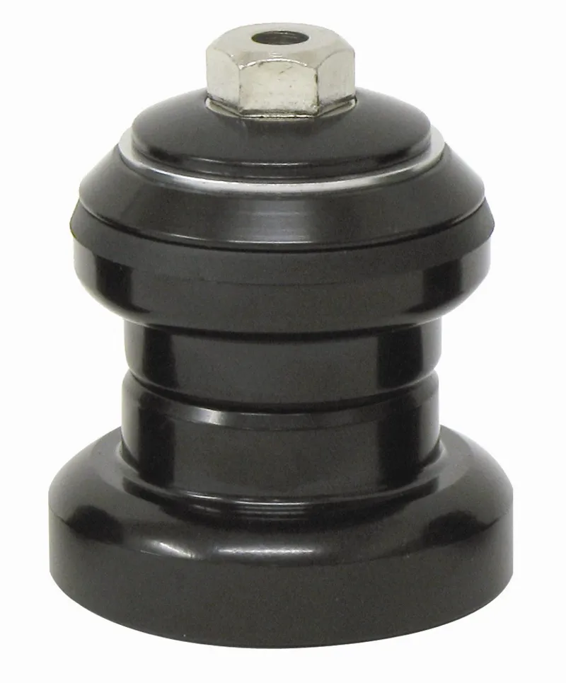 Savage Headset 1 1/8 Threadless Hollow Bolt Steel - Black