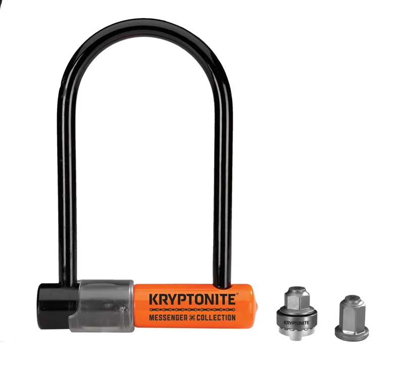 Kryptonite Messenger Mini with M9 WheelNutz 9.5cm x 16.5cm