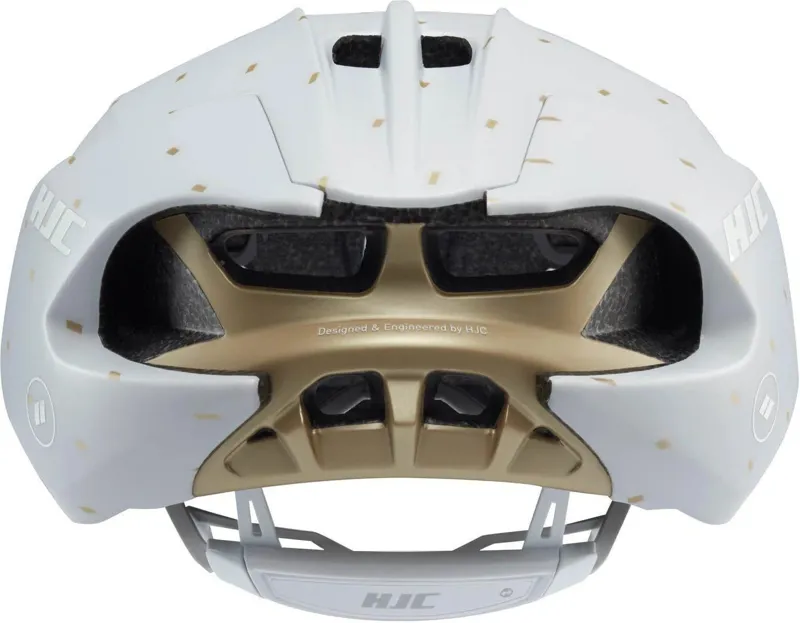 HJC Furion 2.0 Road Helmet - Off White/Gold-3