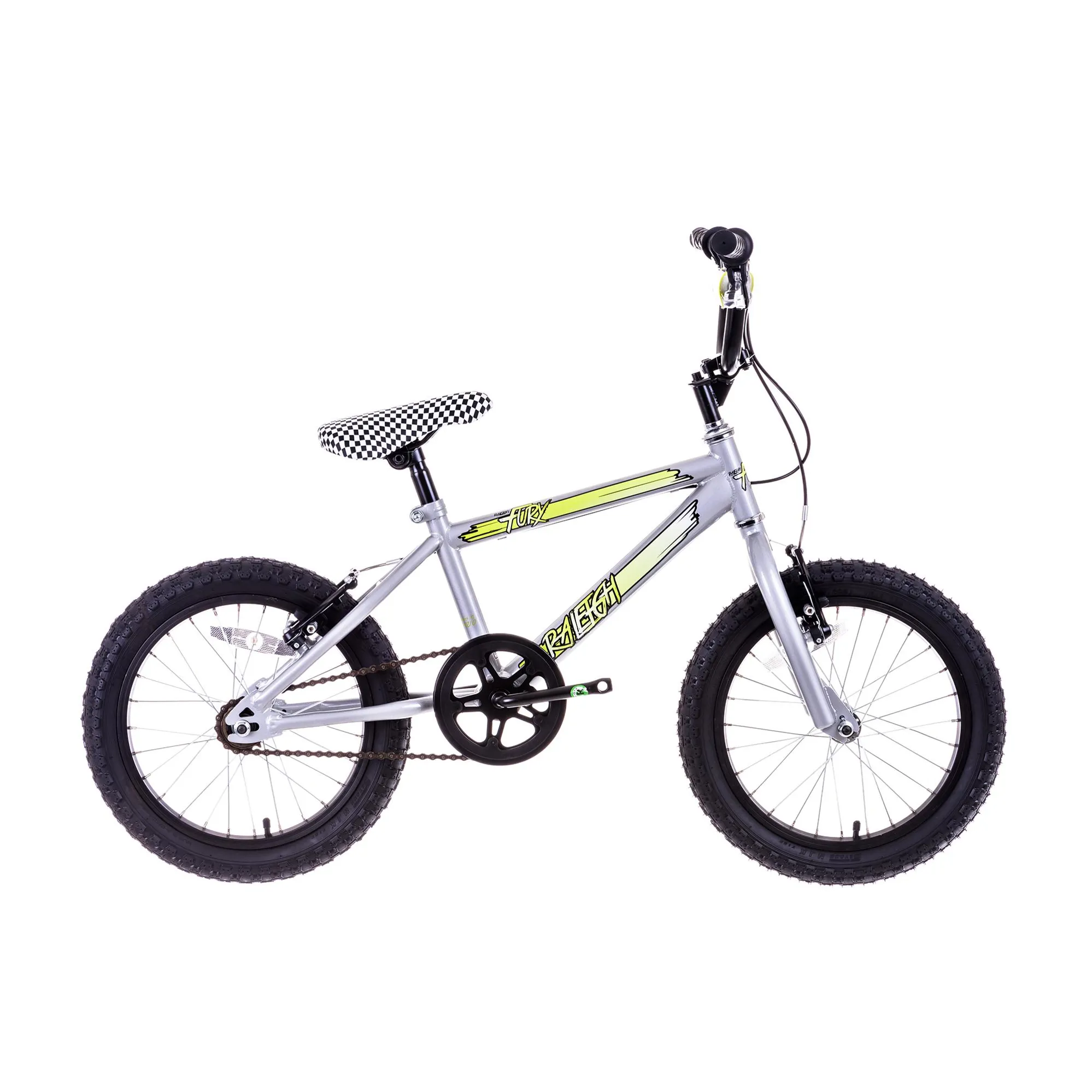 Raleigh Fury 16w 2019 Kids BMX Bike Silver