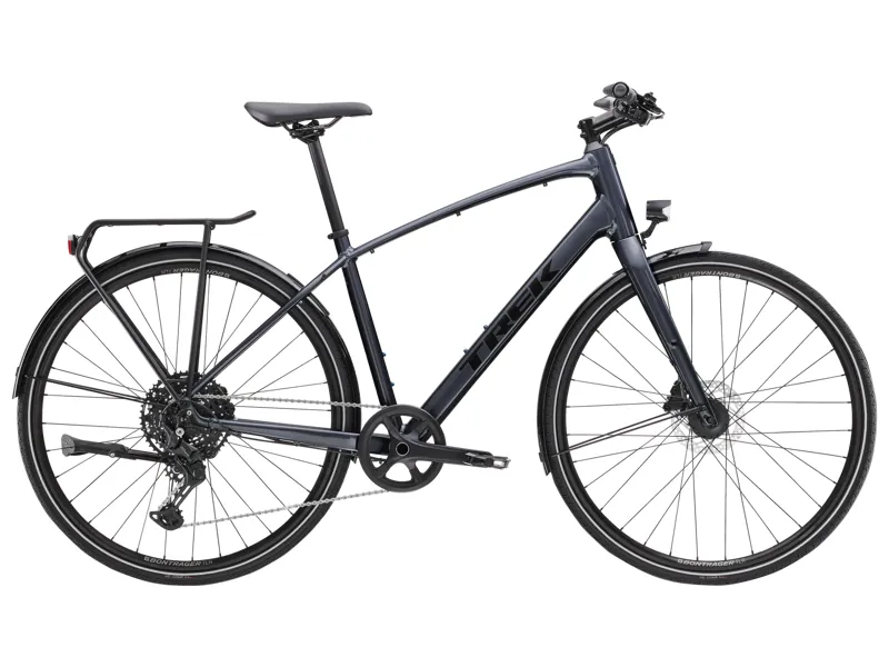 Trek FX 3 Equipped 2025 Hybrid Bike - Galactic Grey