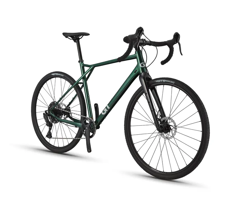 GT Grade Sport 2024 Gravel Road Bike -  Forest Green-1