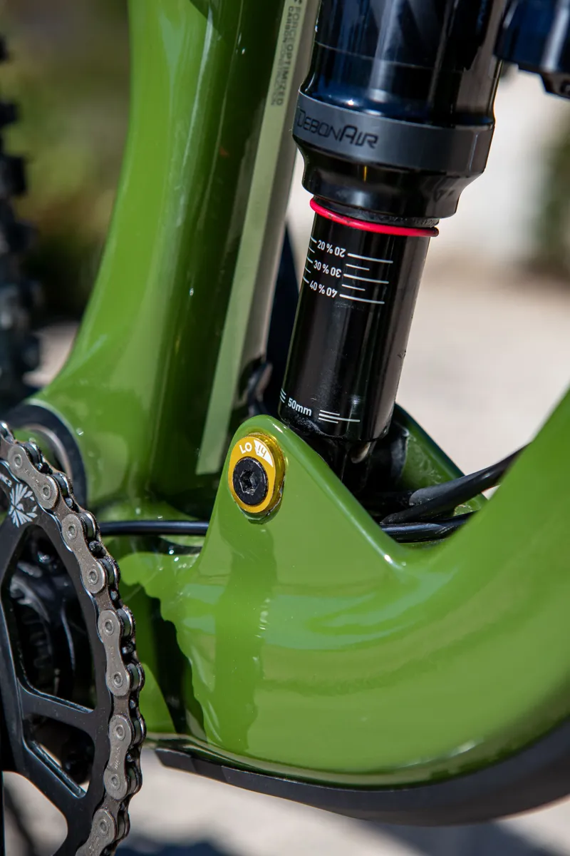 GT Sensor Carbon Expert 29er 2020 Full Suspension MTB - Military Green-3