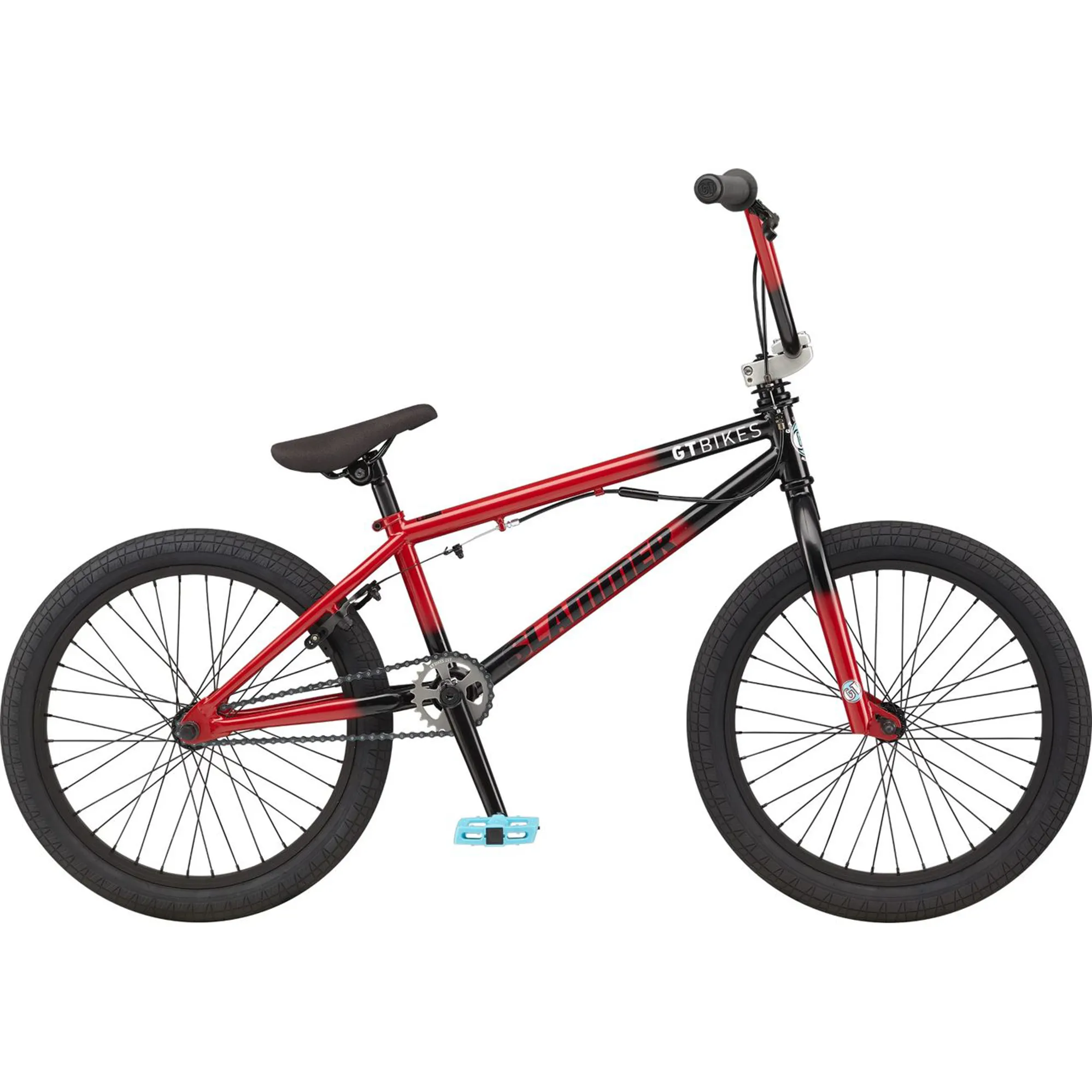 GT Slammer 2023 BMX Gloss Red/Satin Black - Main Image