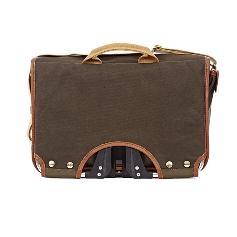 Brompton Game Bag - Waxed Peat Green