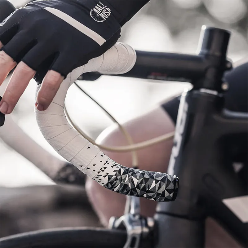 Guee SL Geo Handlebar Tape - White/Grey-1