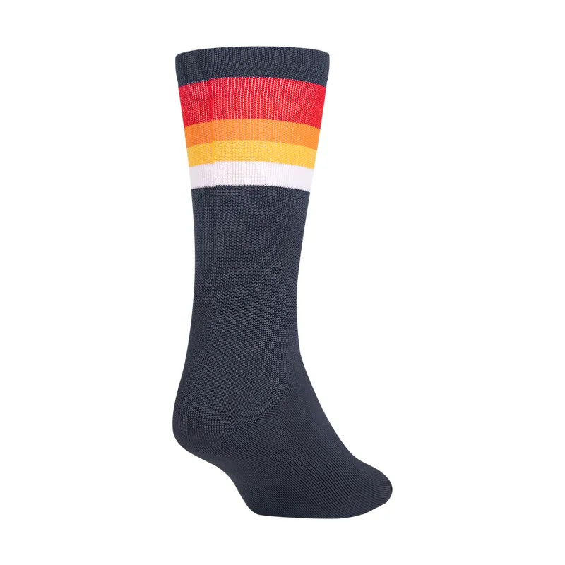 Giro Comp Racer High Rise Cycling Socks - Midnight Blue Horizon-1