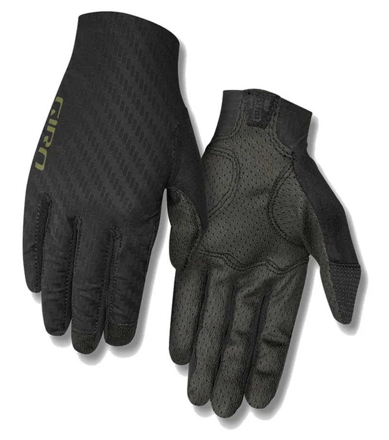 Giro Rivet CS Long Finger MTB Gloves Black/Olive