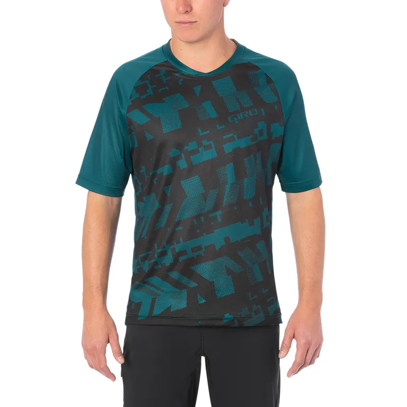 Giro Roust Short Sleeve MTB Jersey - True Spruce