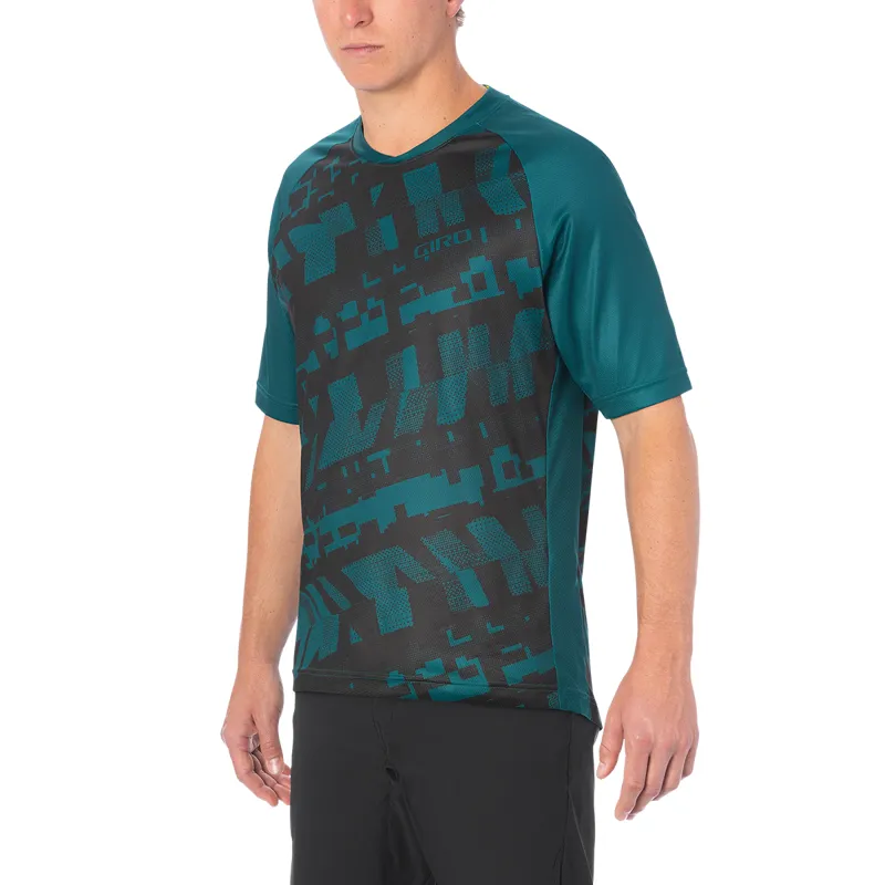 Giro Roust Short Sleeve MTB Jersey - True Spruce-2
