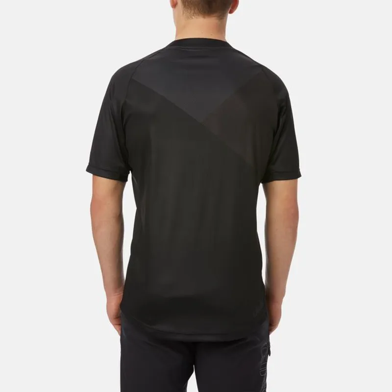 Giro Roust Short Sleeve MTB Jersey - Black/Charcoal Shadow-2