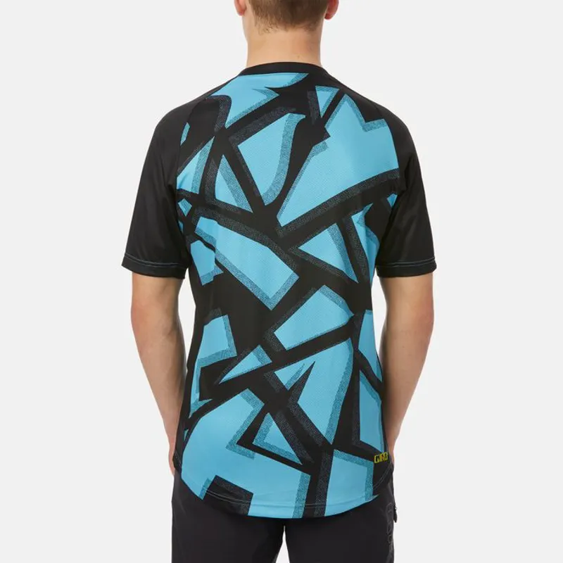 Giro Roust Short Sleeve MTB Jersey - Iceberg Blue Reveal Camo-2