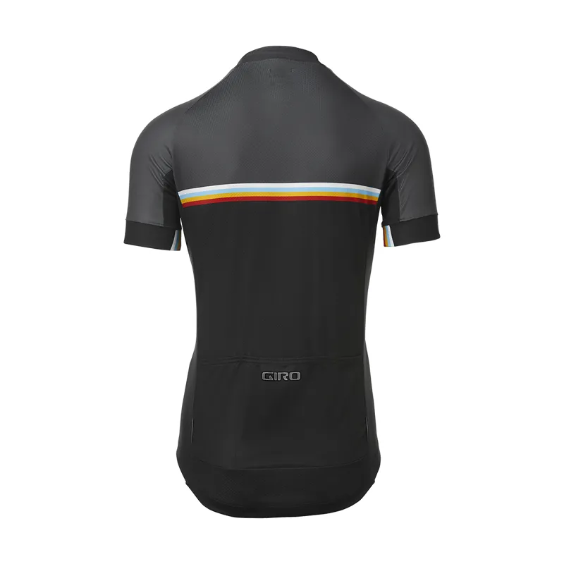 Giro Chrono Sport Short Sleeve Jersey - Black/Classic Stripe-4