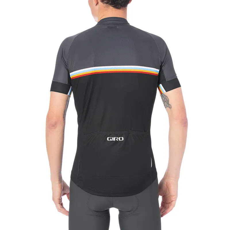 Giro Chrono Sport Short Sleeve Jersey - Black/Classic Stripe-1