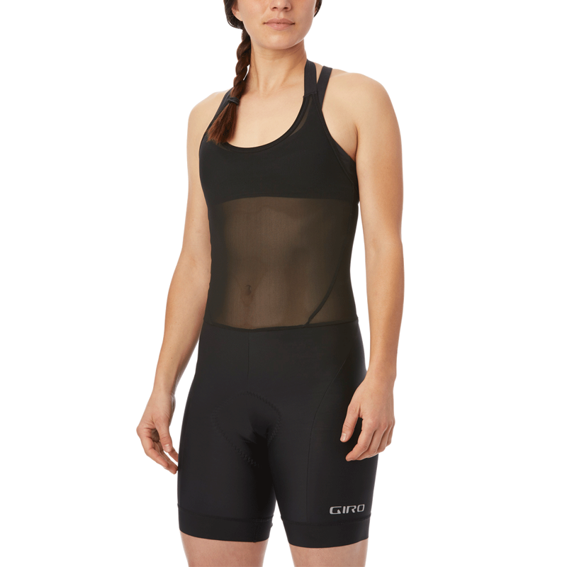 Giro Womens Chrono Sport Halter Bib Shorts - Black-1