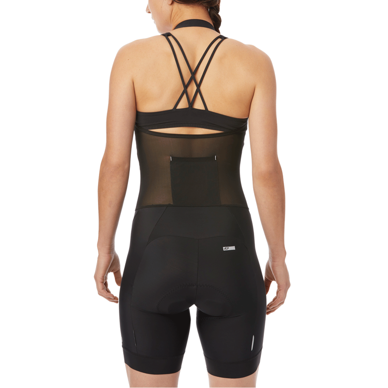 Giro Womens Chrono Sport Halter Bib Shorts - Black-2