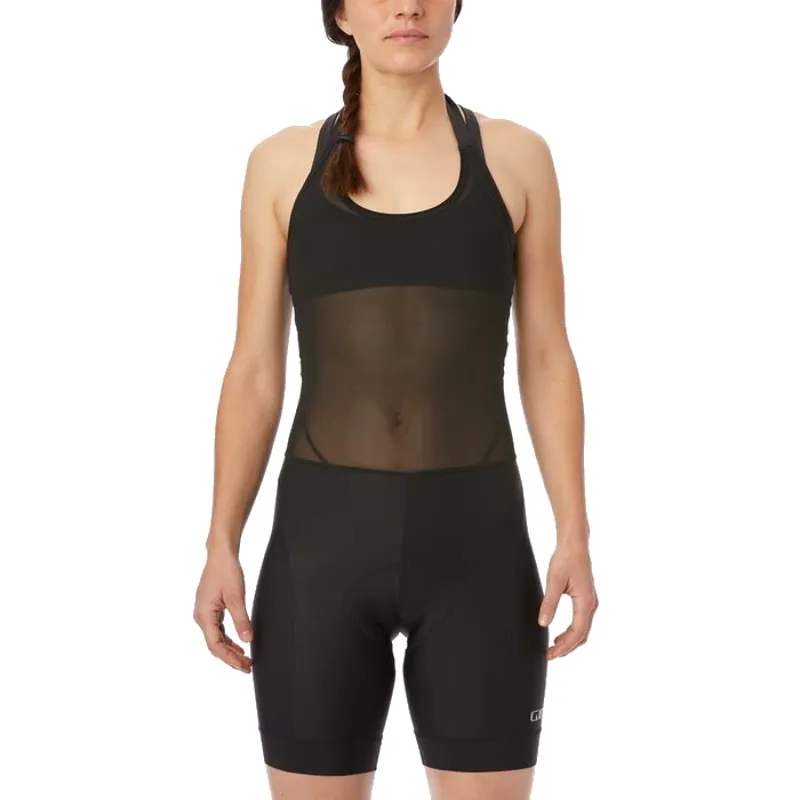 Giro Womens Chrono Sport Halter Bib Shorts - Black